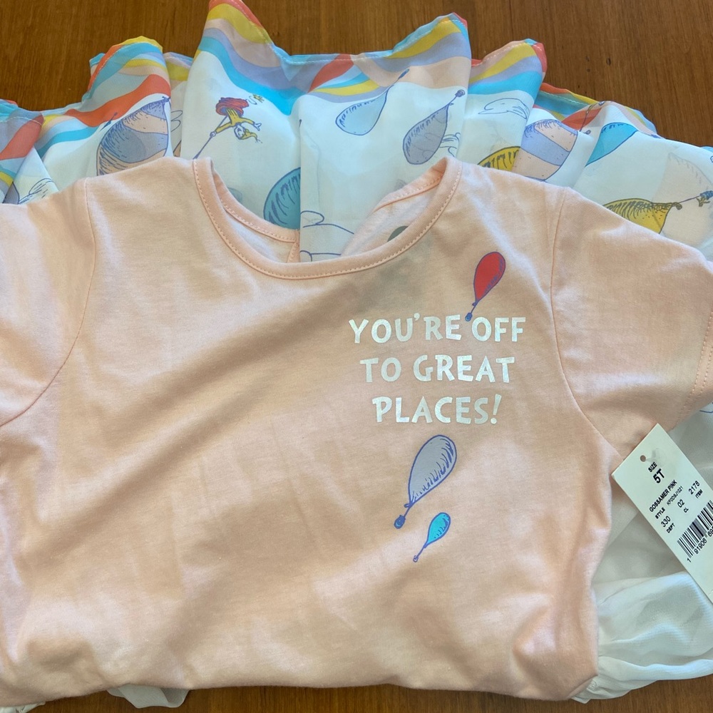 Dr. Seuss “Places” Dress (5T)